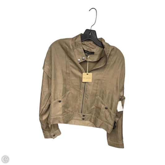 Jacket Other By Blu Pepper In Tan, Size: S