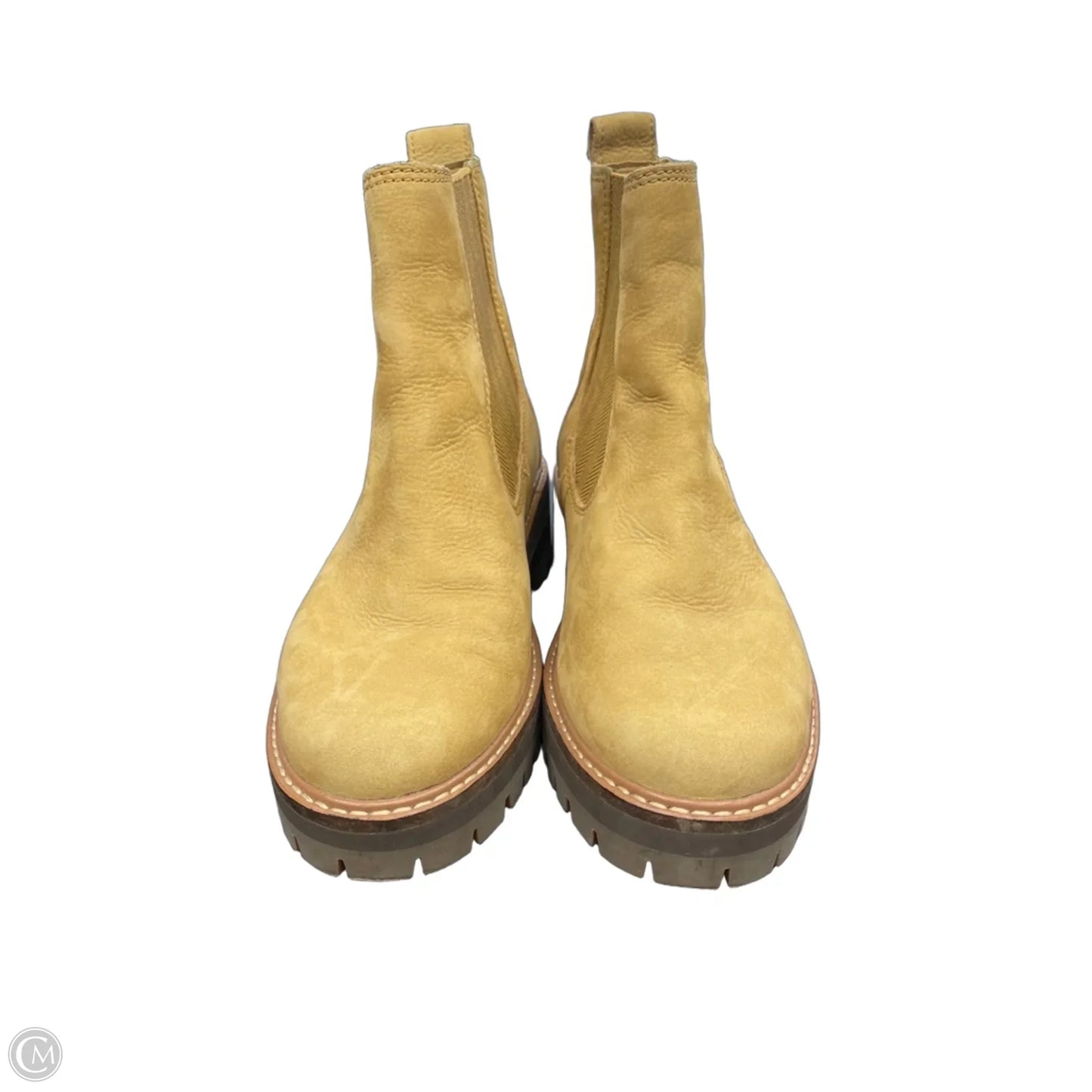 Boots Ankle Flats By Timberland In Tan, Size: 6