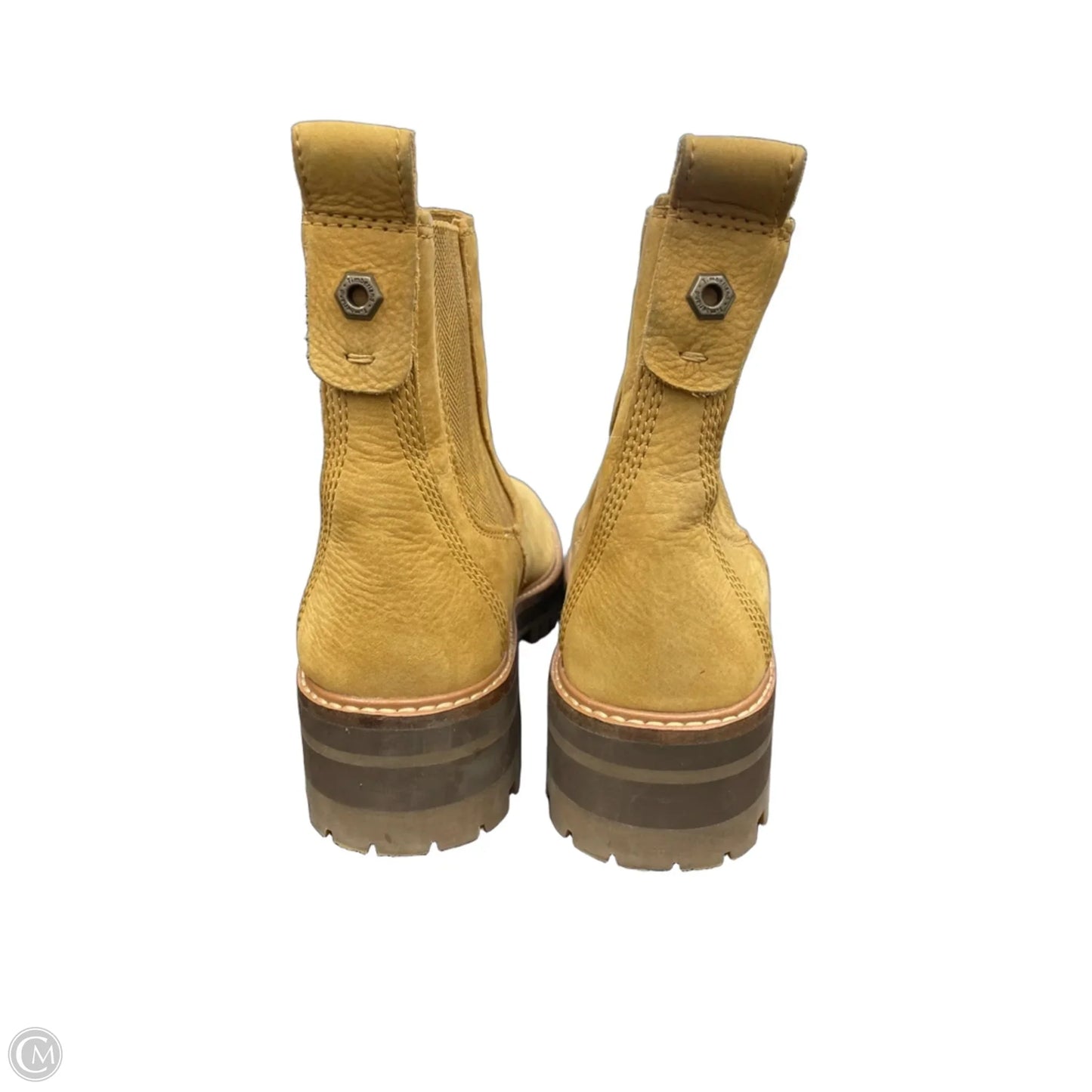 Boots Ankle Flats By Timberland In Tan, Size: 6