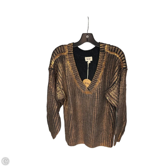 Sweater By Bibi In Bronze, Size: M