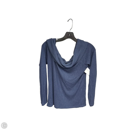 Top Long Sleeve Basic By Express In Blue, Size: L