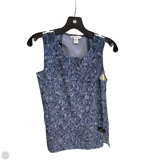 Athletic Tank Top By Athleta In Blue, Size: Xs