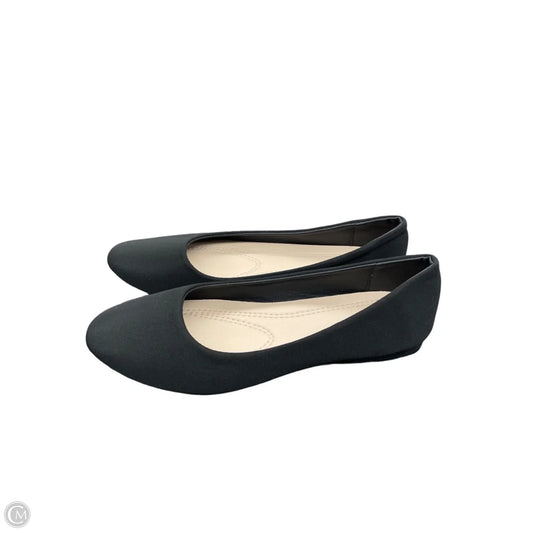 Shoes Flats By Clothes Mentor In Black, Size: 10