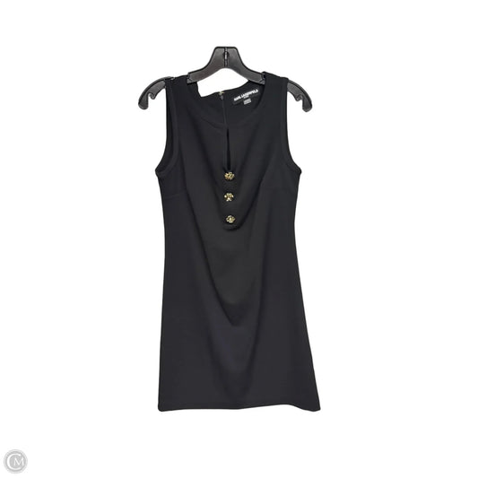 Dress Designer By Karl Lagerfeld In Black, Size: 6