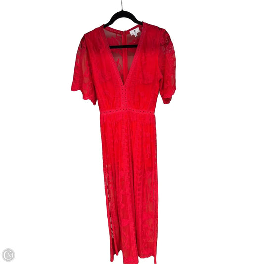 Dress Casual Maxi By Socialite In Red, Size: M
