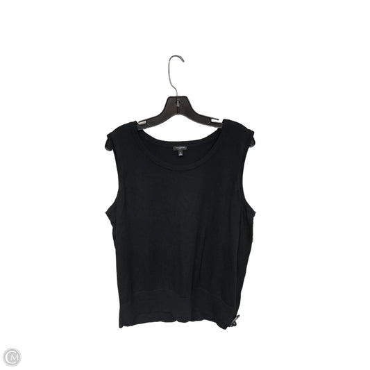 Top Sleeveless Basic By Talbots In Black, Size: 2x