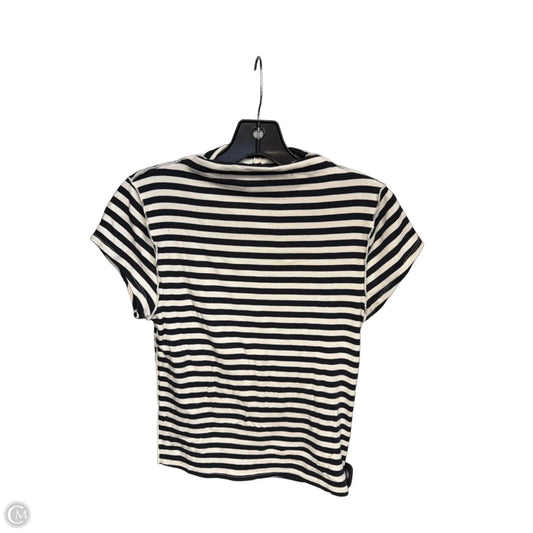 Top Short Sleeve By We The Free In Black & Cream, Size: L