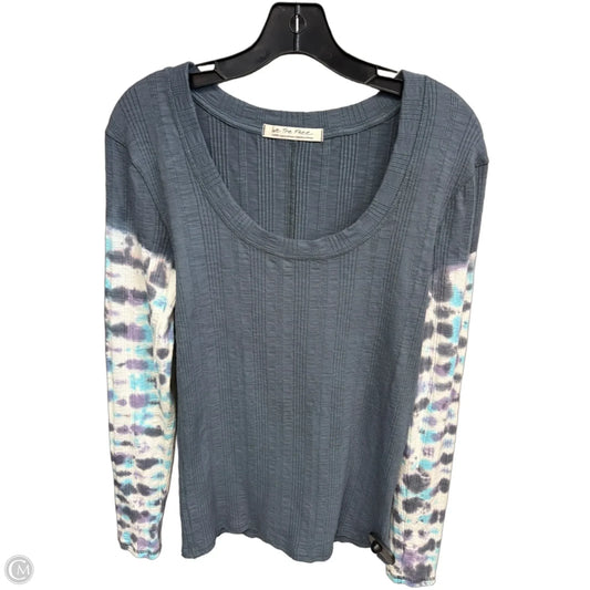 Top Long Sleeve By We The Free In Grey, Size: L