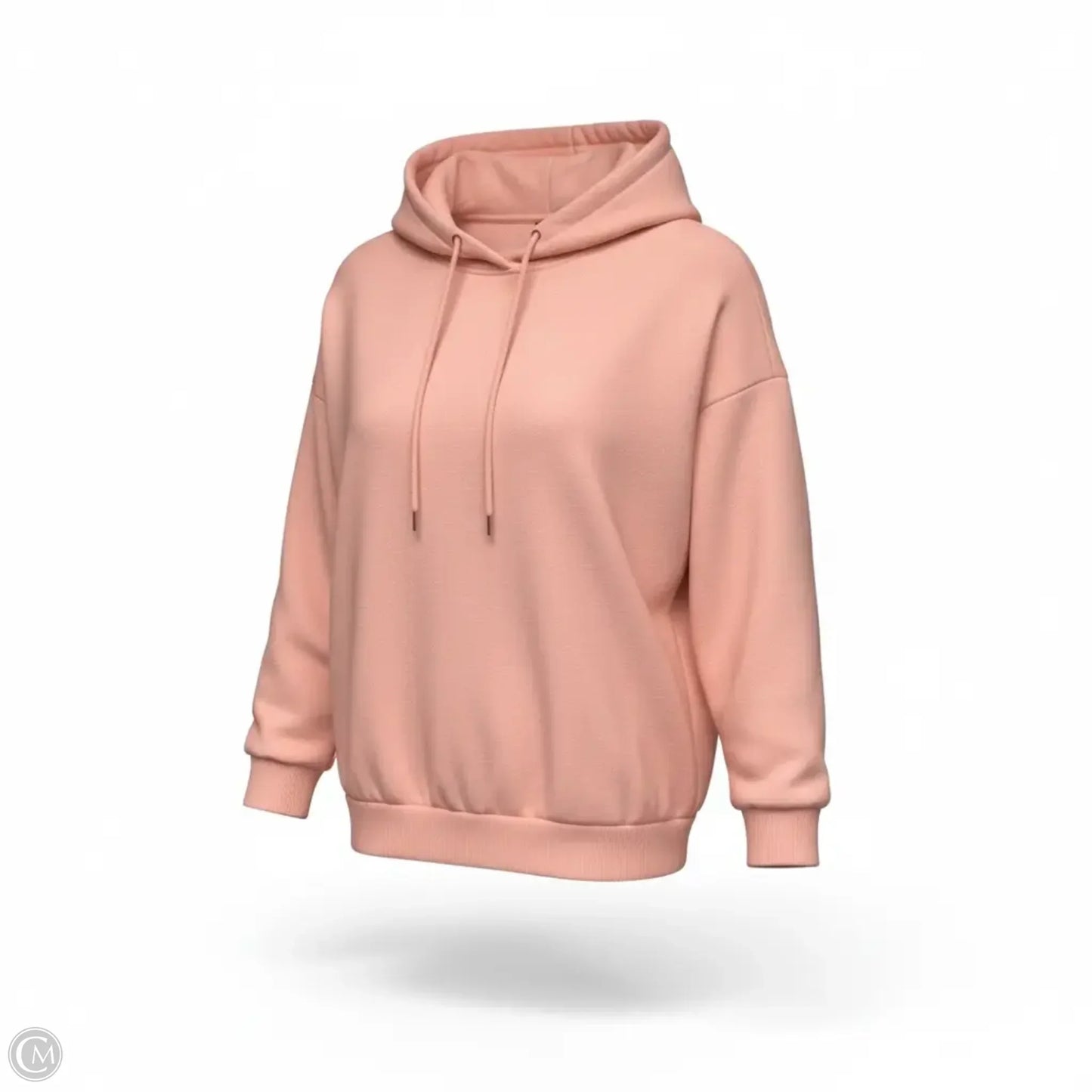 Sweatshirt Hoodie By Shein In Pink, Size: 3x