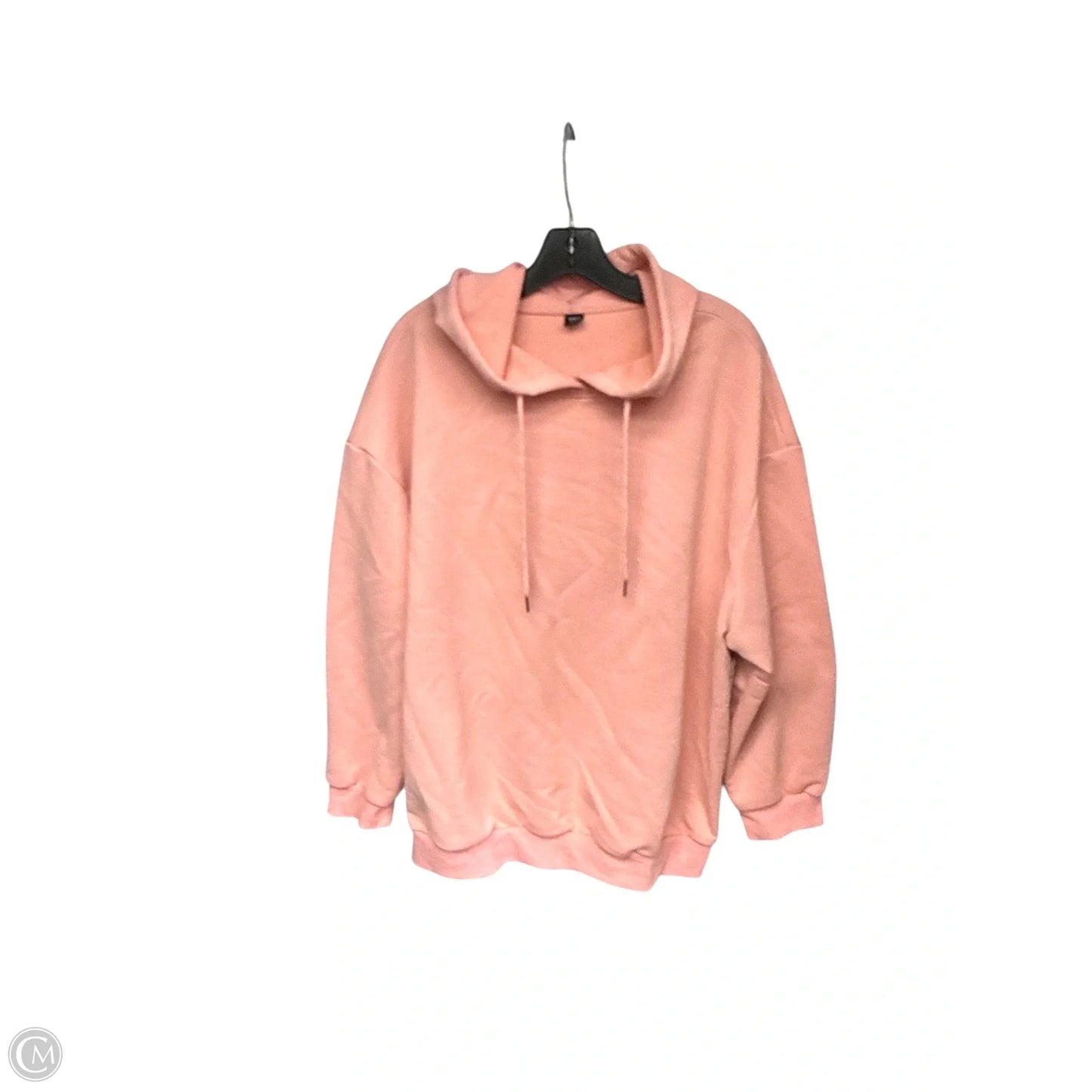 Sweatshirt Hoodie By Shein In Pink, Size: 3x