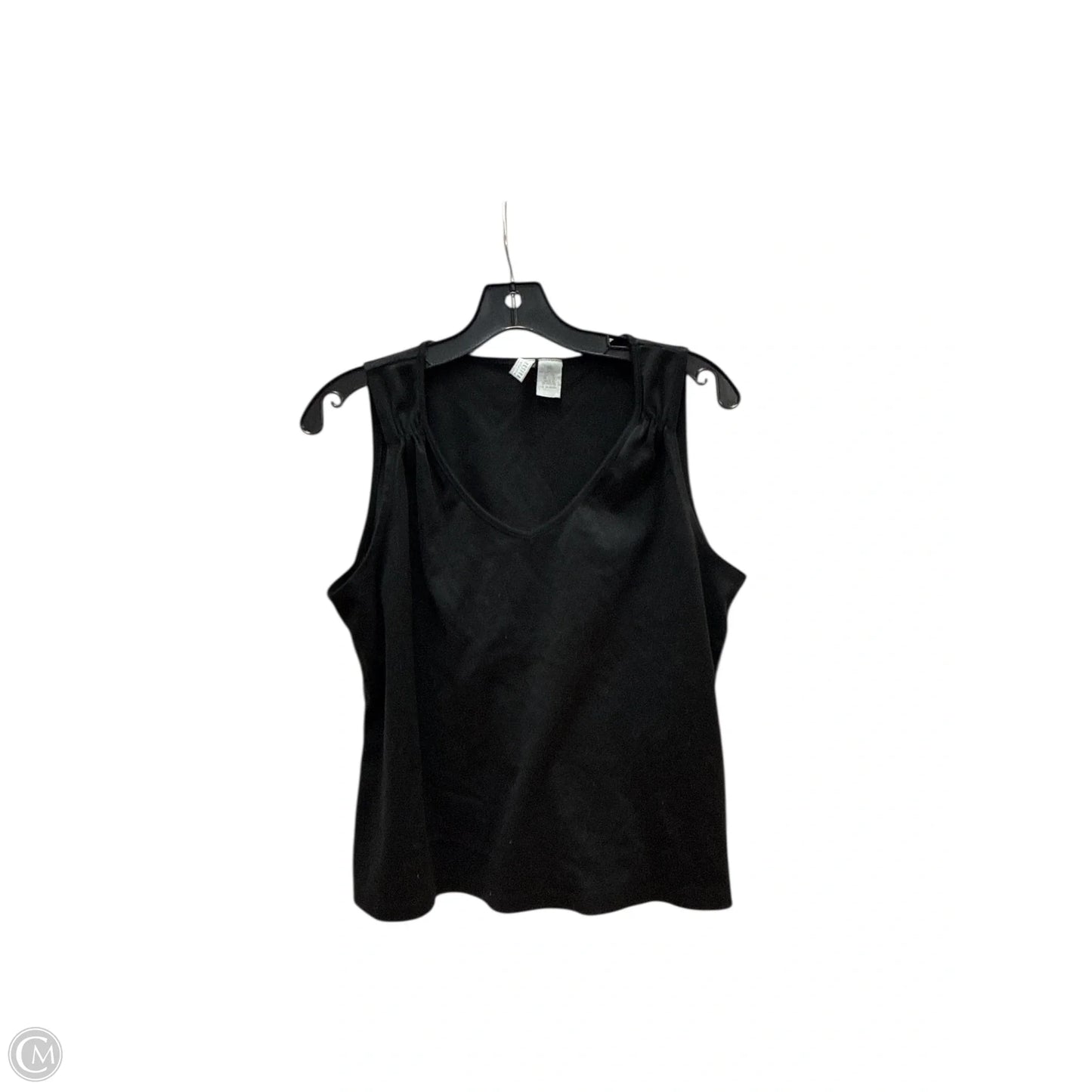 Tank Top By Cherokee In Black, Size: Xl