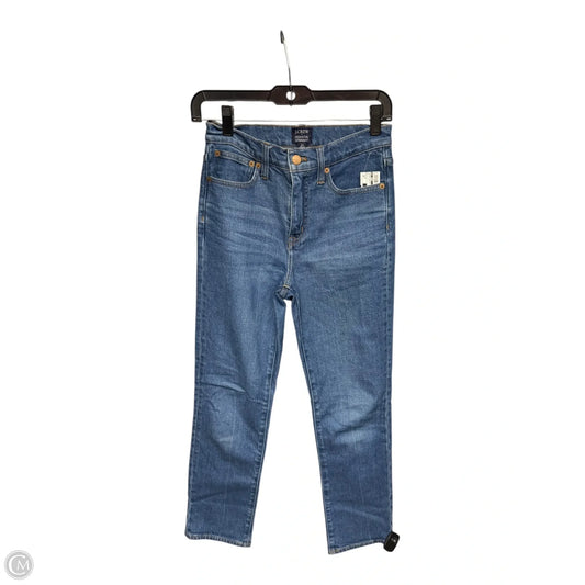 Jeans Skinny By J. Crew In Blue Denim, Size: 24
