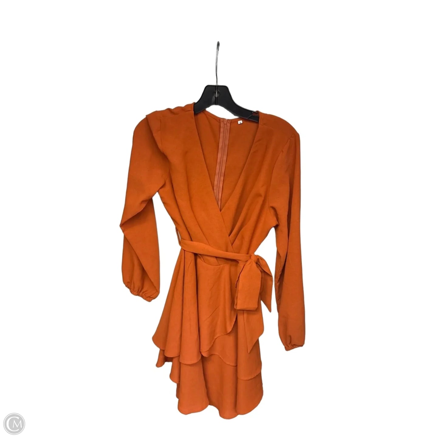 Dress Casual Short By Clothes Mentor In Orange, Size: S