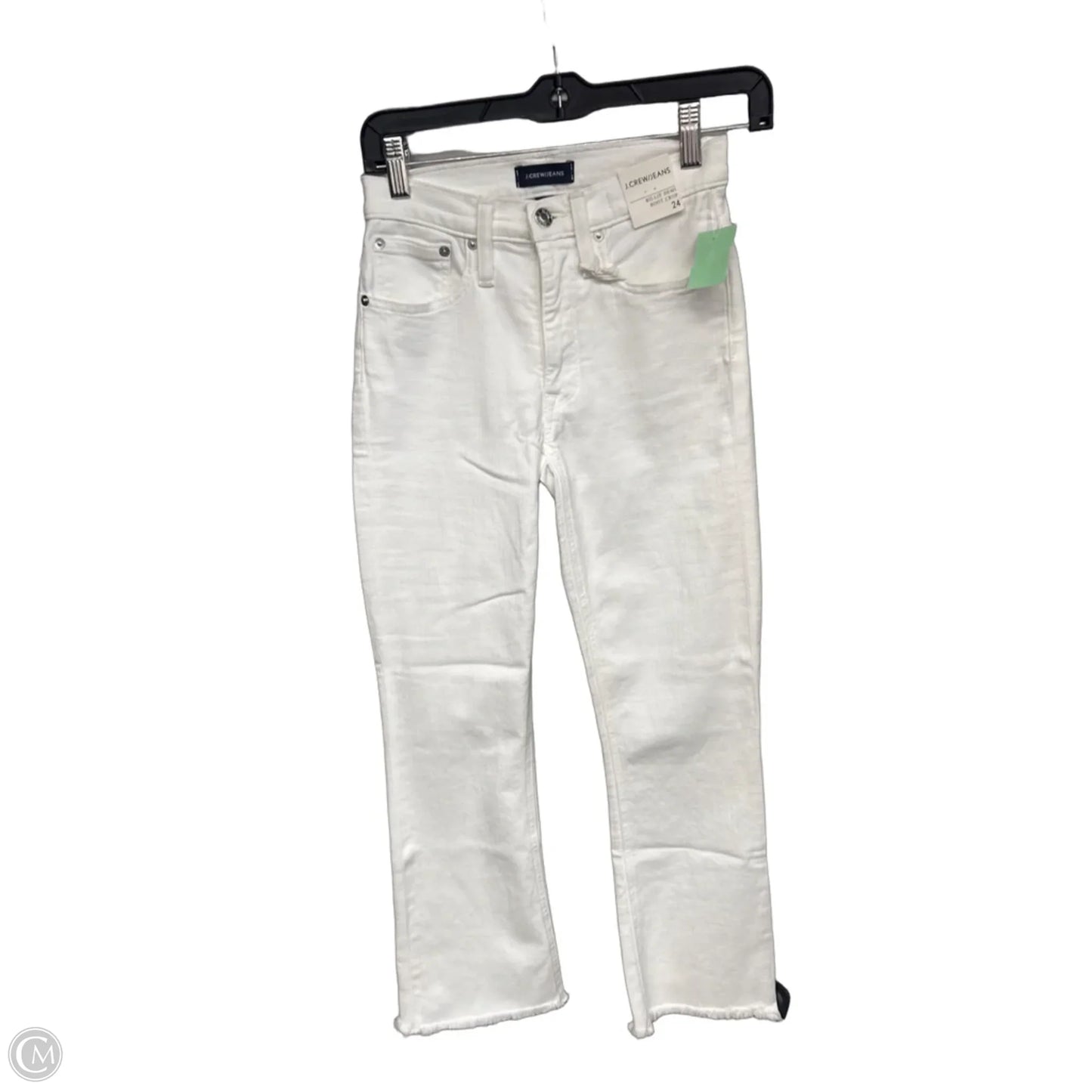 Jeans Boot Cut By J. Crew In White, Size: 0