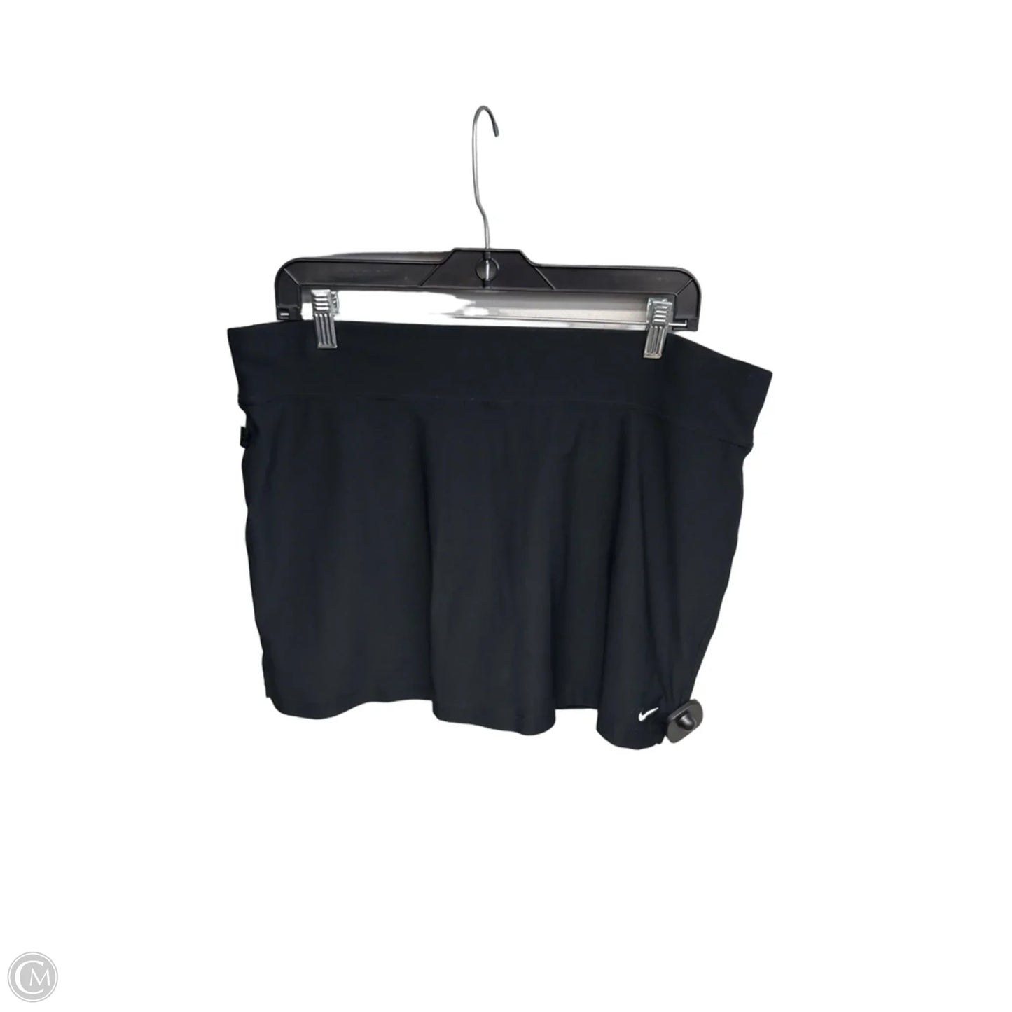 Athletic Skort By Nike In Black, Size: L