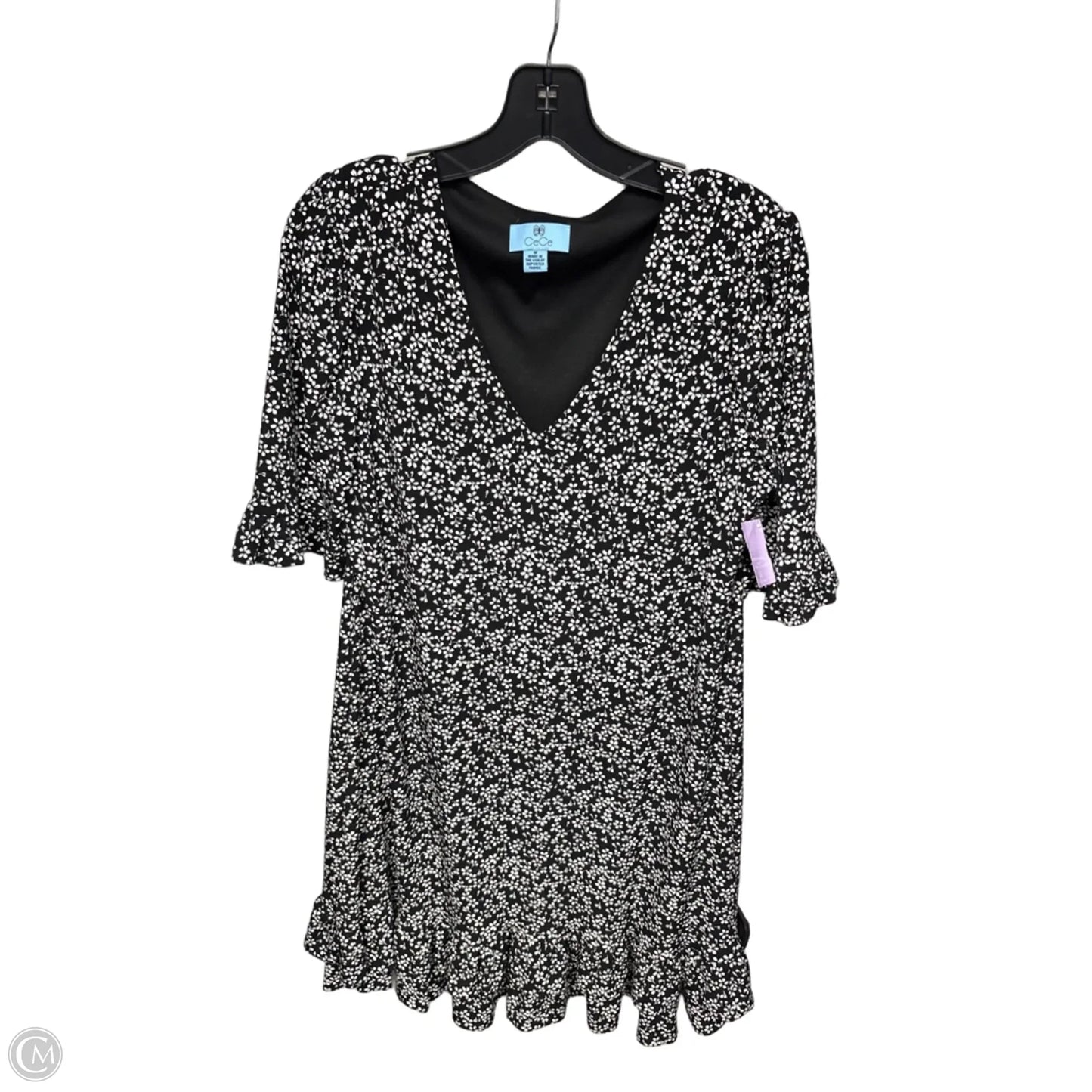 Dress Casual Short By Cece In Black & White, Size: M