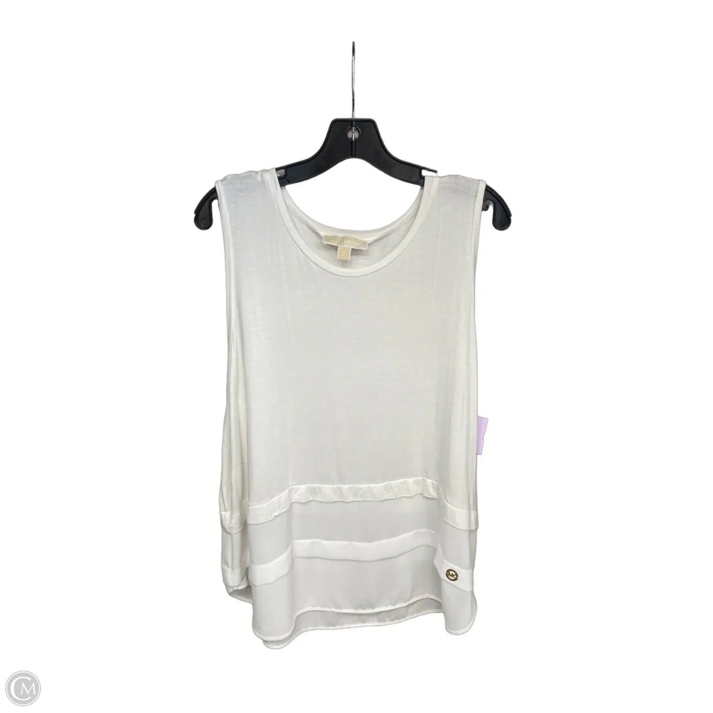Top Sleeveless By Michael By Michael Kors In White, Size: Xl