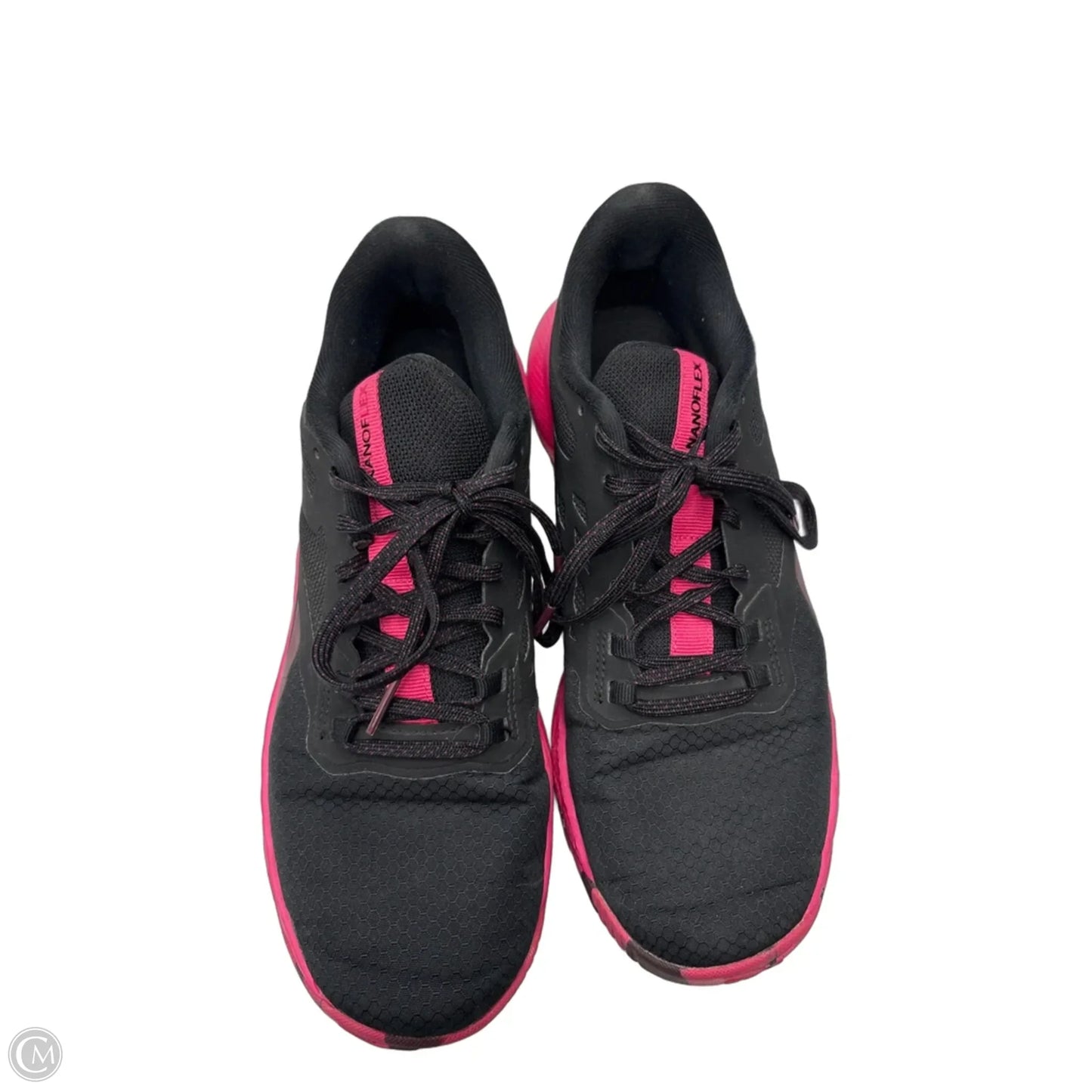 Shoes Athletic By Reebok In Black & Pink, Size: 8.5