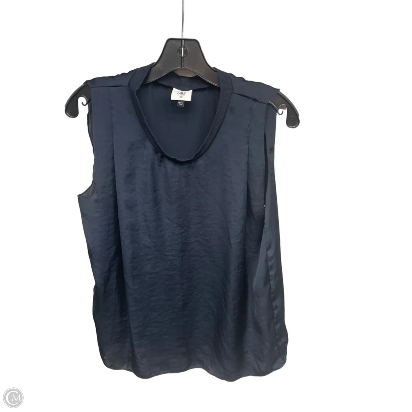 Top Sleeveless By Cabi In Navy, Size: Xs