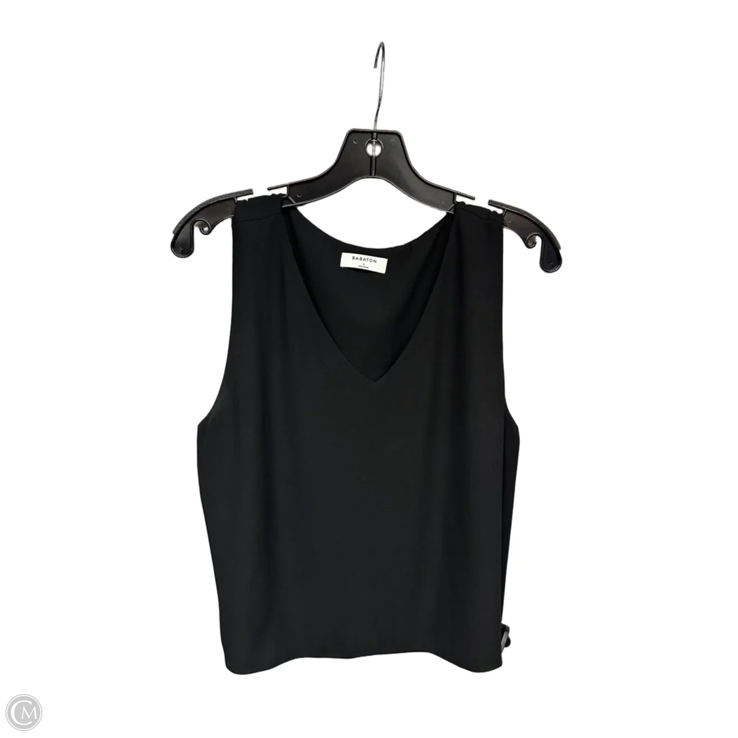 Top Sleeveless By Babaton In Black, Size: L