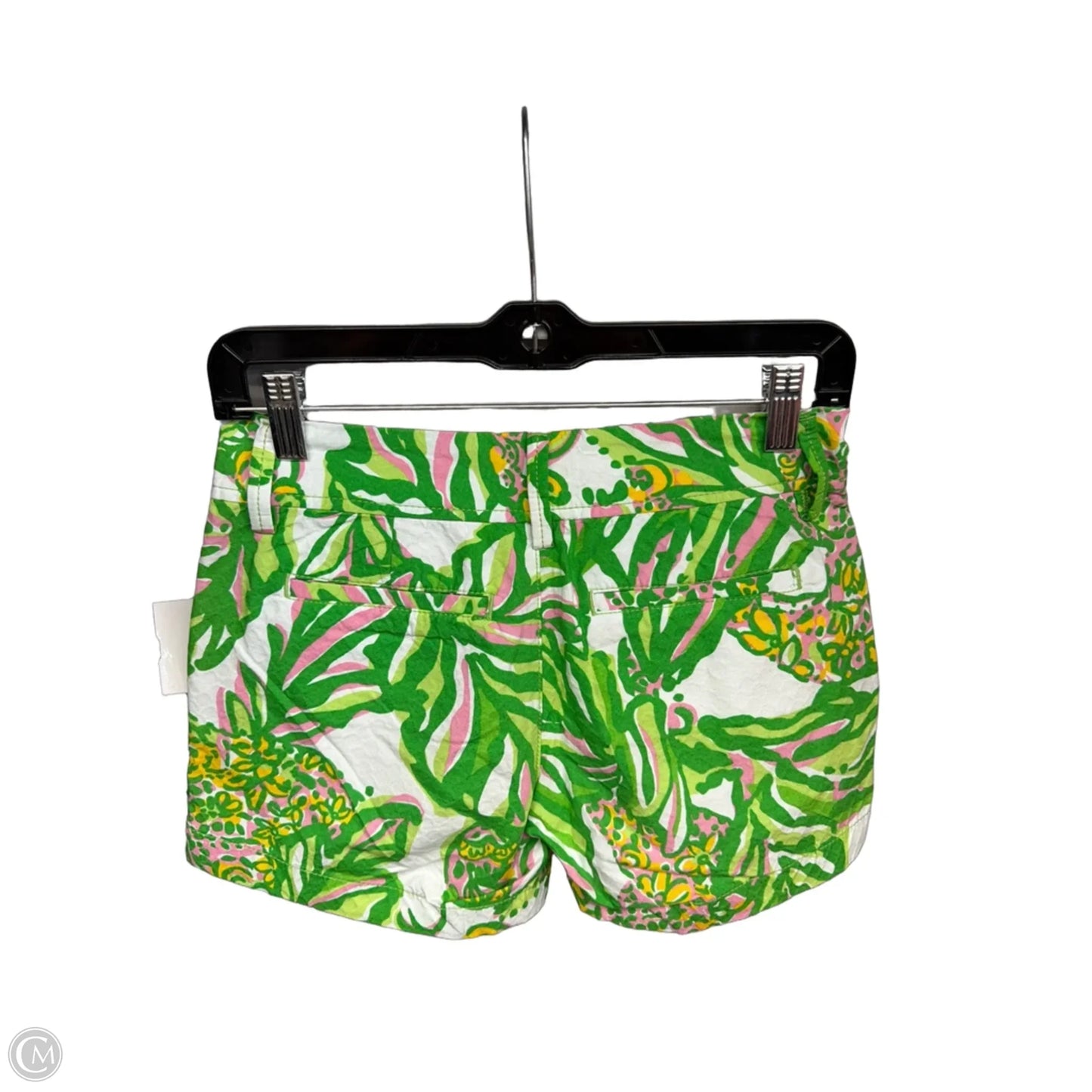 Shorts By Lilly Pulitzer In Green & Pink, Size: 0