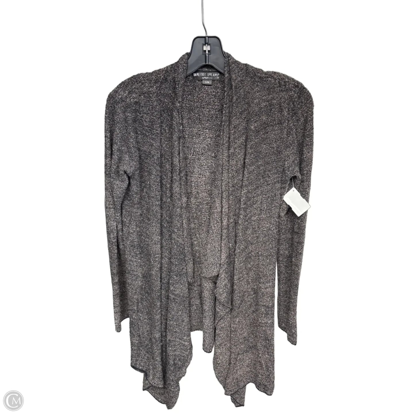 Cardigan By Barefoot Dreams In Black & Cream, Size: S