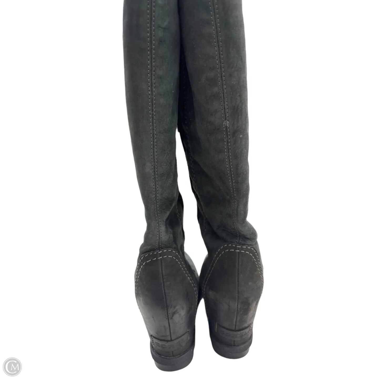 Boots Knee Flats By Sorel In Grey, Size: 7.5