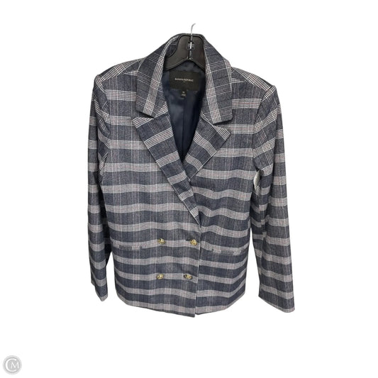 Blazer By Banana Republic In Blue, Size: 10