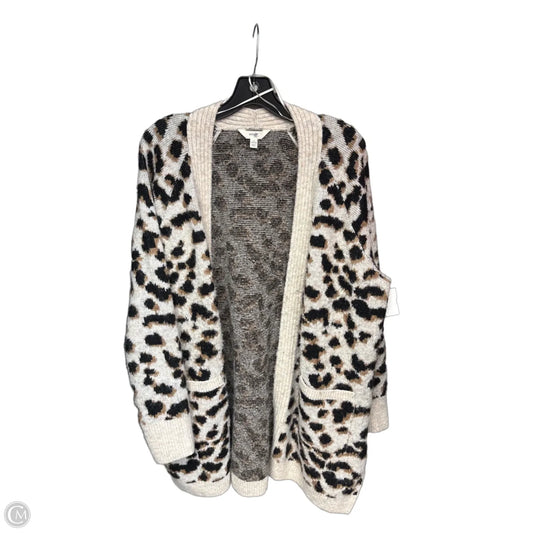 Cardigan By Terra & Sky In Animal Print, Size: 1x