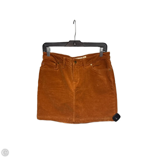 Skirt Mini & Short By Patagonia In Orange, Size: 8