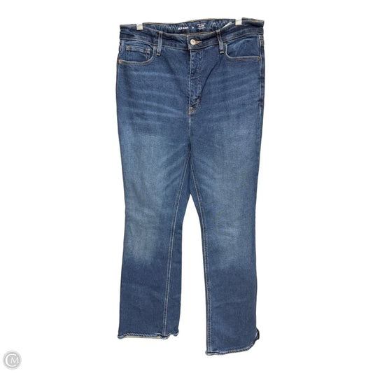 Jeans Flared By Old Navy In Blue Denim, Size: 12