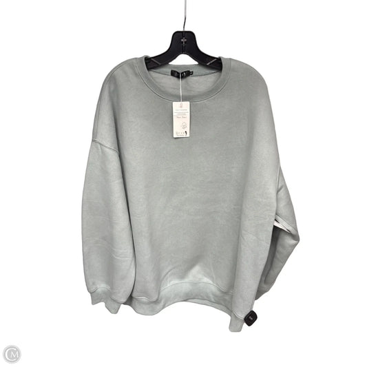 Sweatshirt Crewneck By Clothes Mentor In Green, Size: Xl
