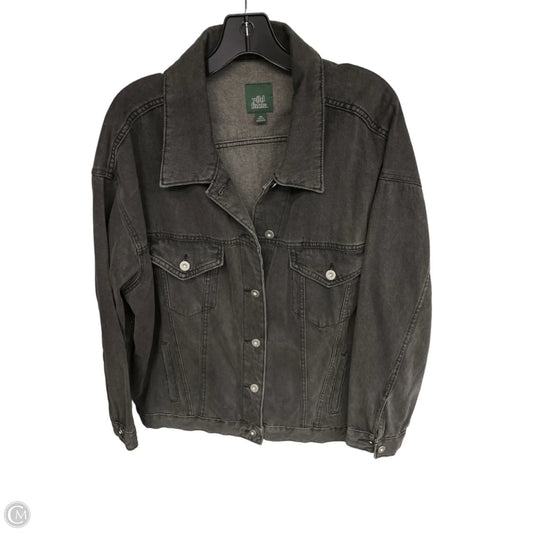 Jacket Denim By Wild Fable In Black Denim, Size: Xxl