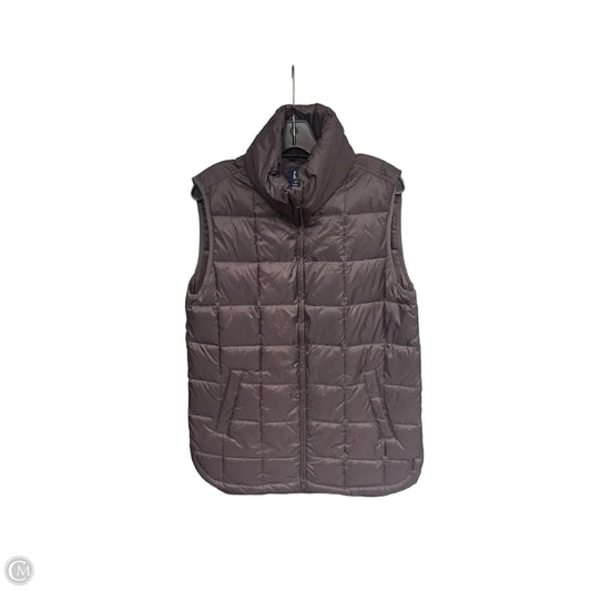 Vest Puffer & Quilted By Gap In Brown, Size: S