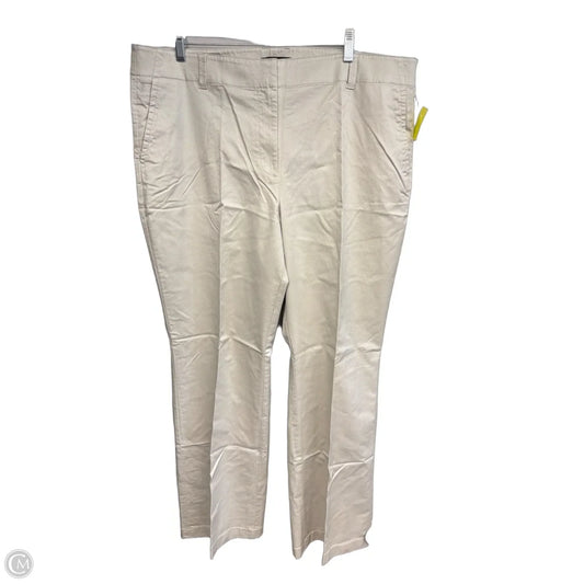 Pants Chinos & Khakis By Ann Taylor In Tan, Size: 18