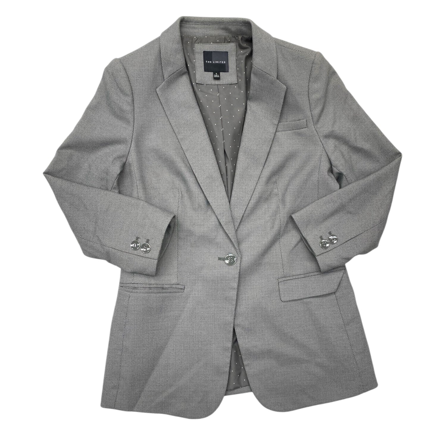 Blazer By Limited In Grey, Size:S