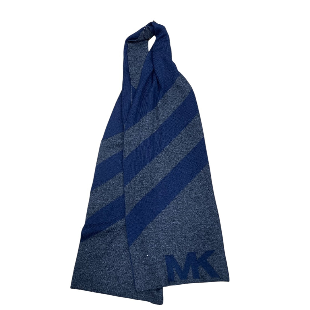 Scarf Long By Michael By Michael Kors In Blue & Grey