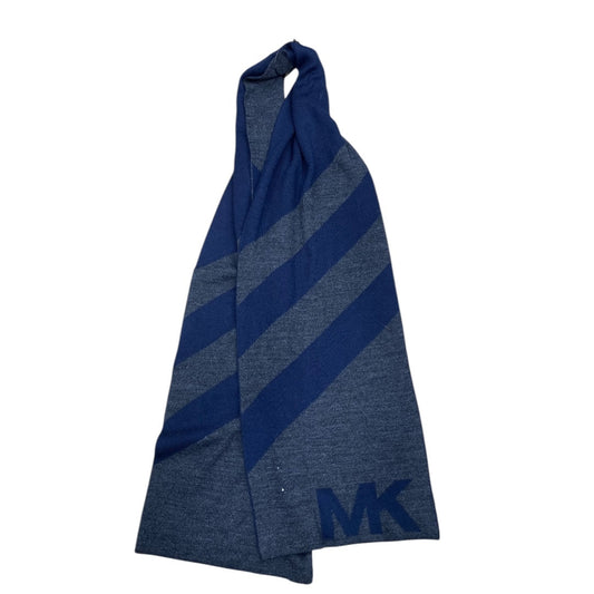 Scarf Long By Michael By Michael Kors In Blue & Grey