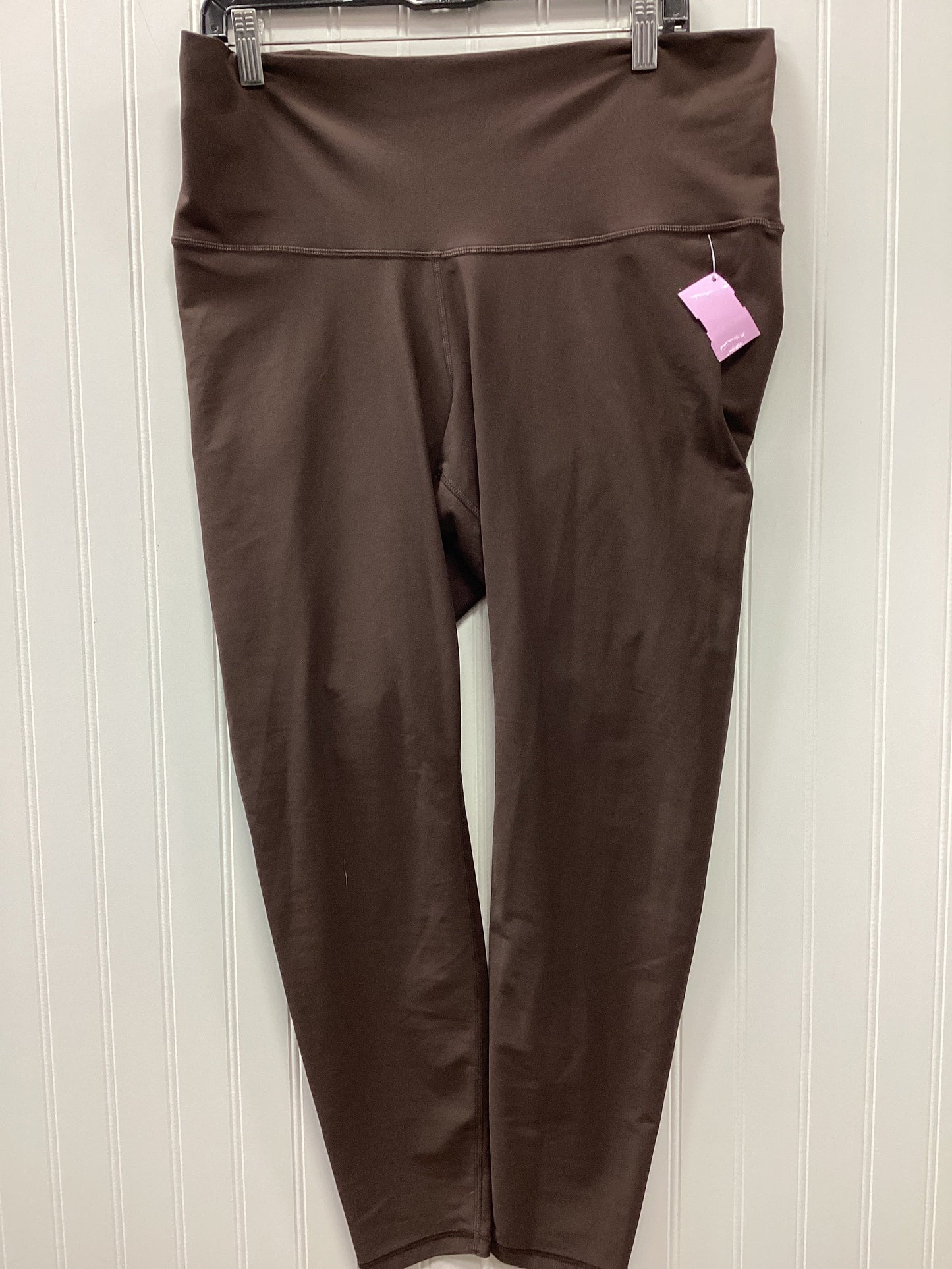 Athletic Leggings By Old Navy In Brown, Size:Xl