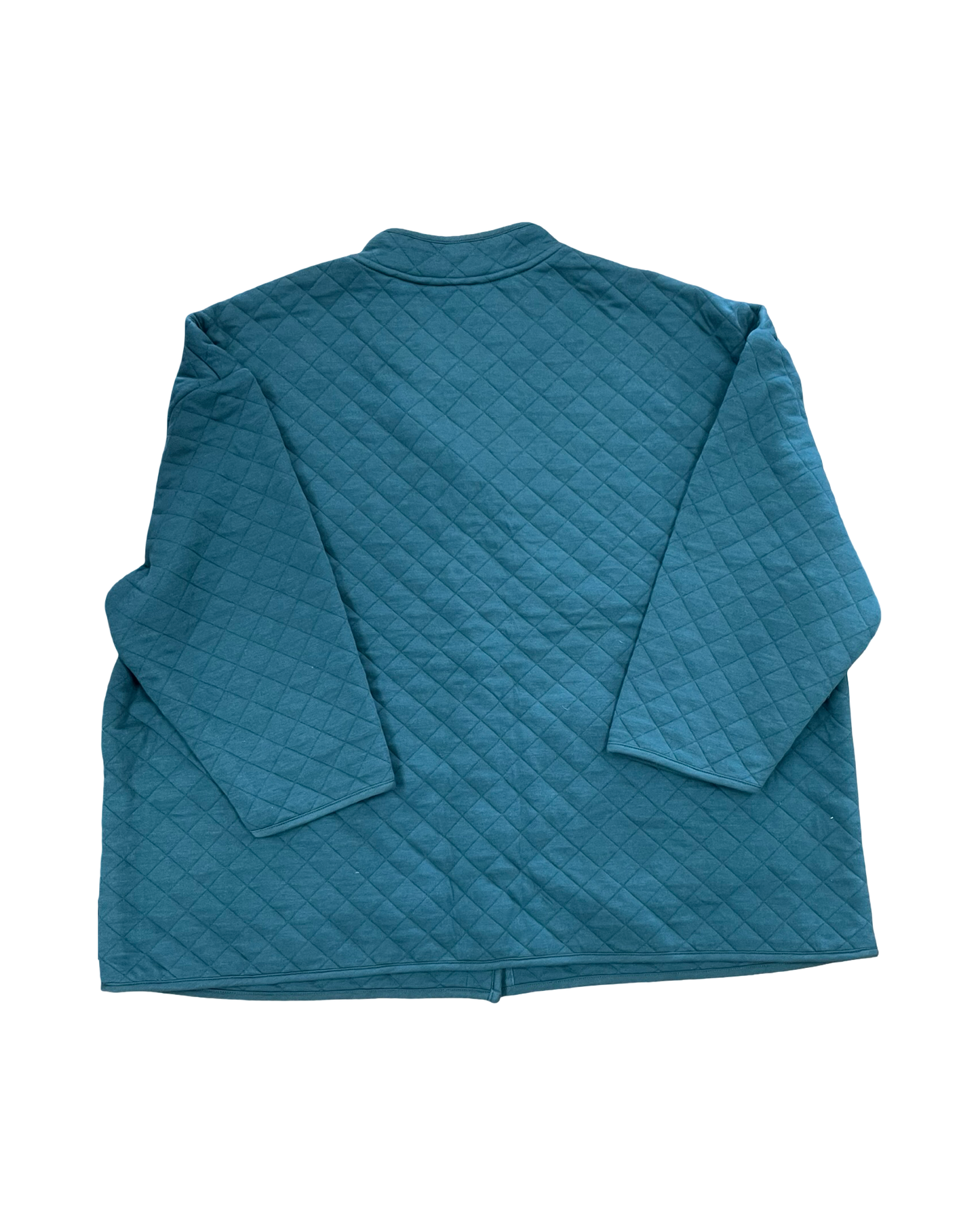 Jacket Puffer & Quilted By Coldwater Creek In Green, Size:2X