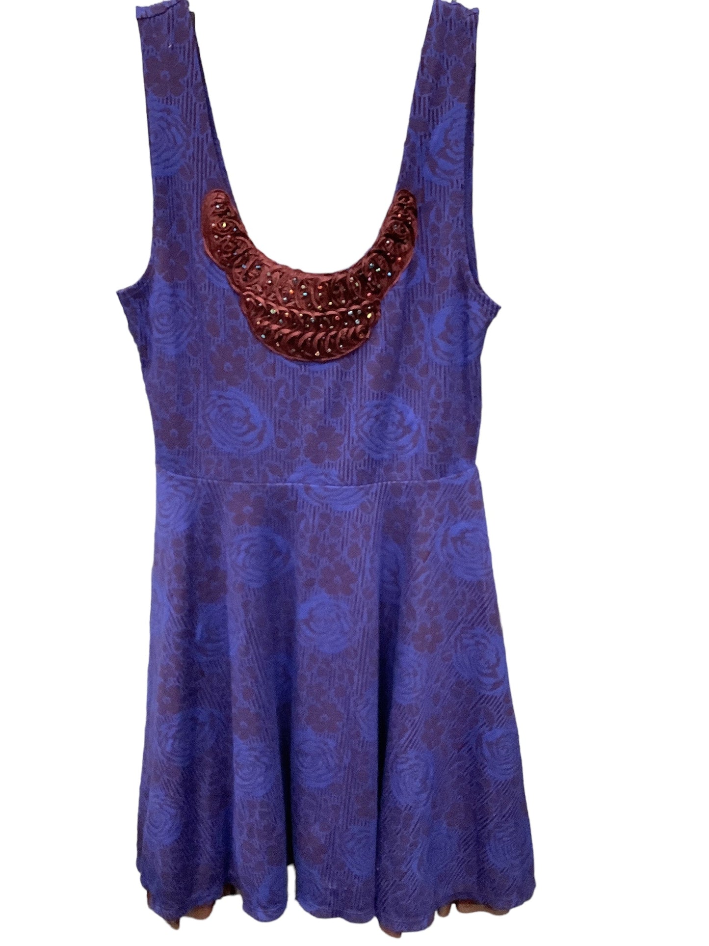 Blue Dress Casual Short Free People, Size M