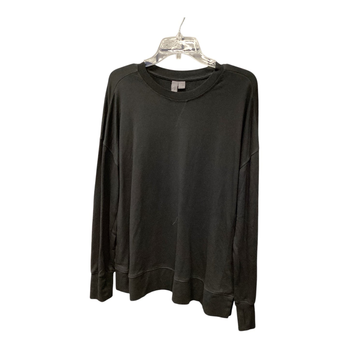 Athletic Top Long Sleeve Crewneck By Sweaty Betty In Black, Size: 12