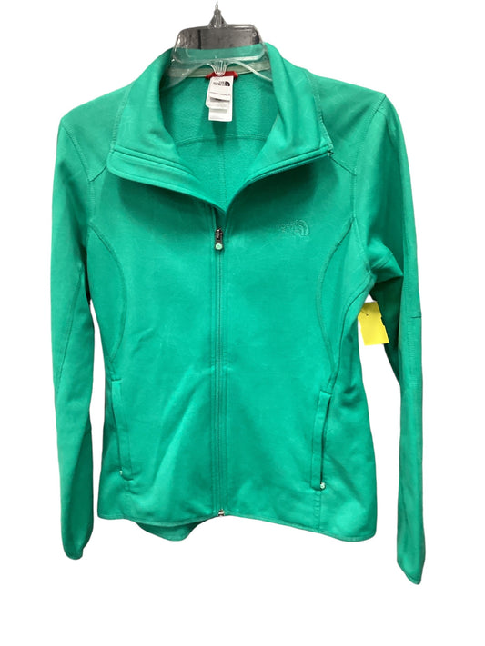 Athletic Jacket By The North Face In Green, Size: M