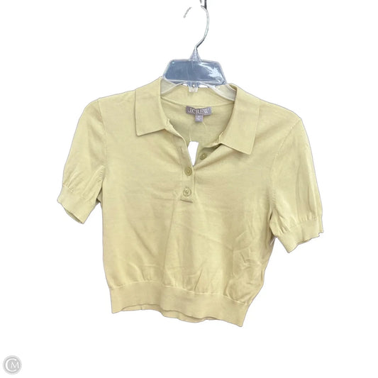 Top Short Sleeve By J. Crew In Green, Size: Xs