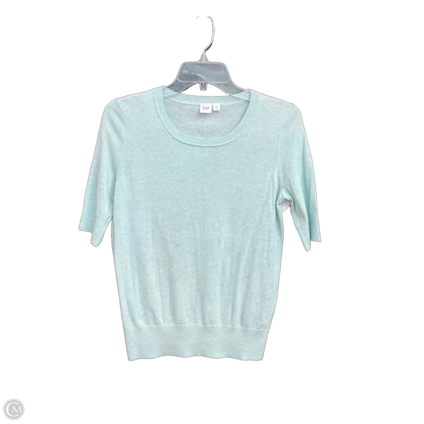Top Short Sleeve By Gap In Teal, Size: Xs