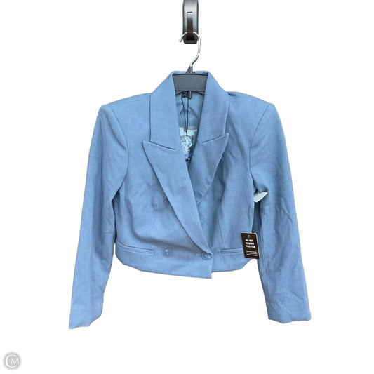 Blazer By Express In Blue, Size: Xs