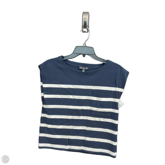 Top Sleeveless By J. Crew In Navy, Size: Xs