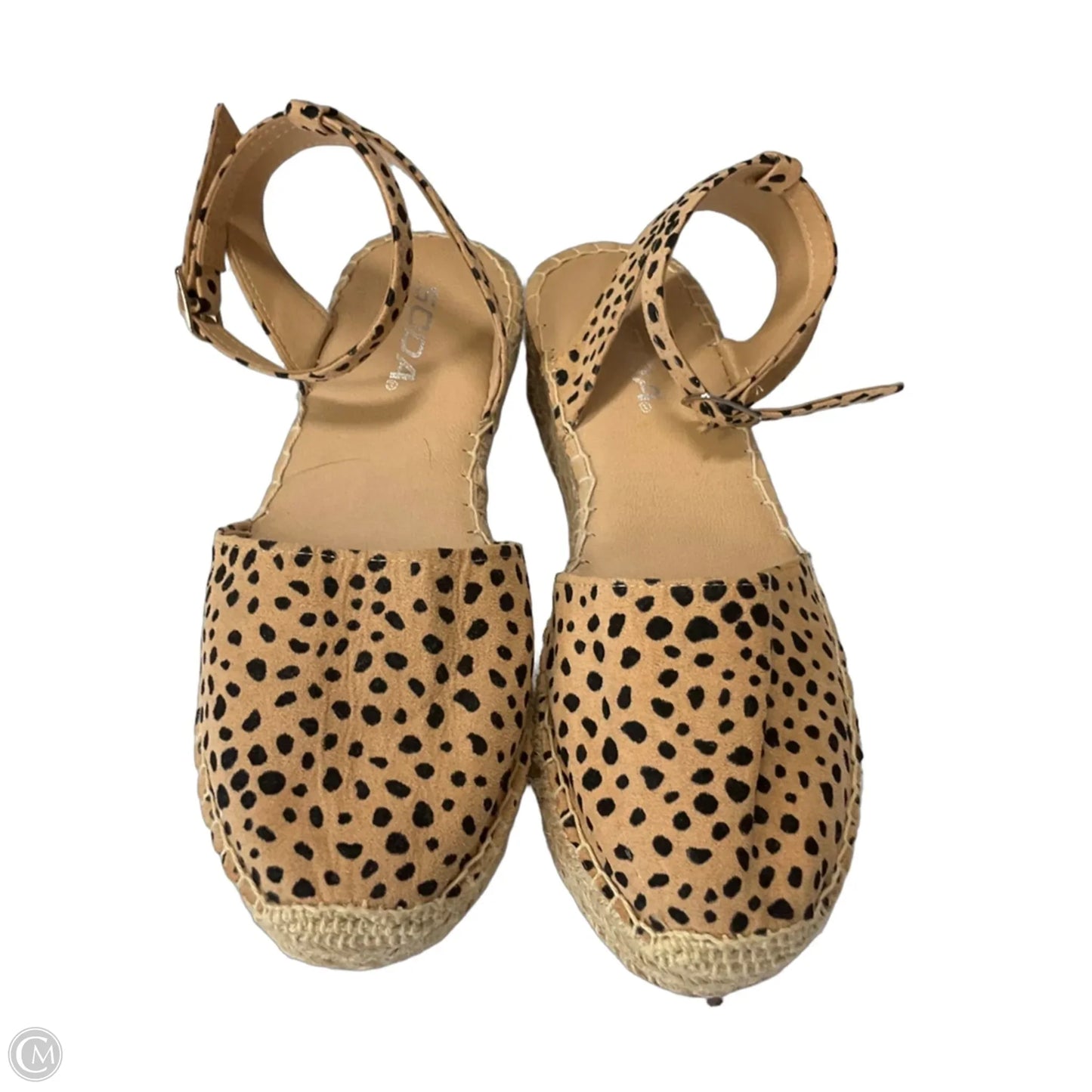 Shoes Flats By Soda In Animal Print, Size: 7