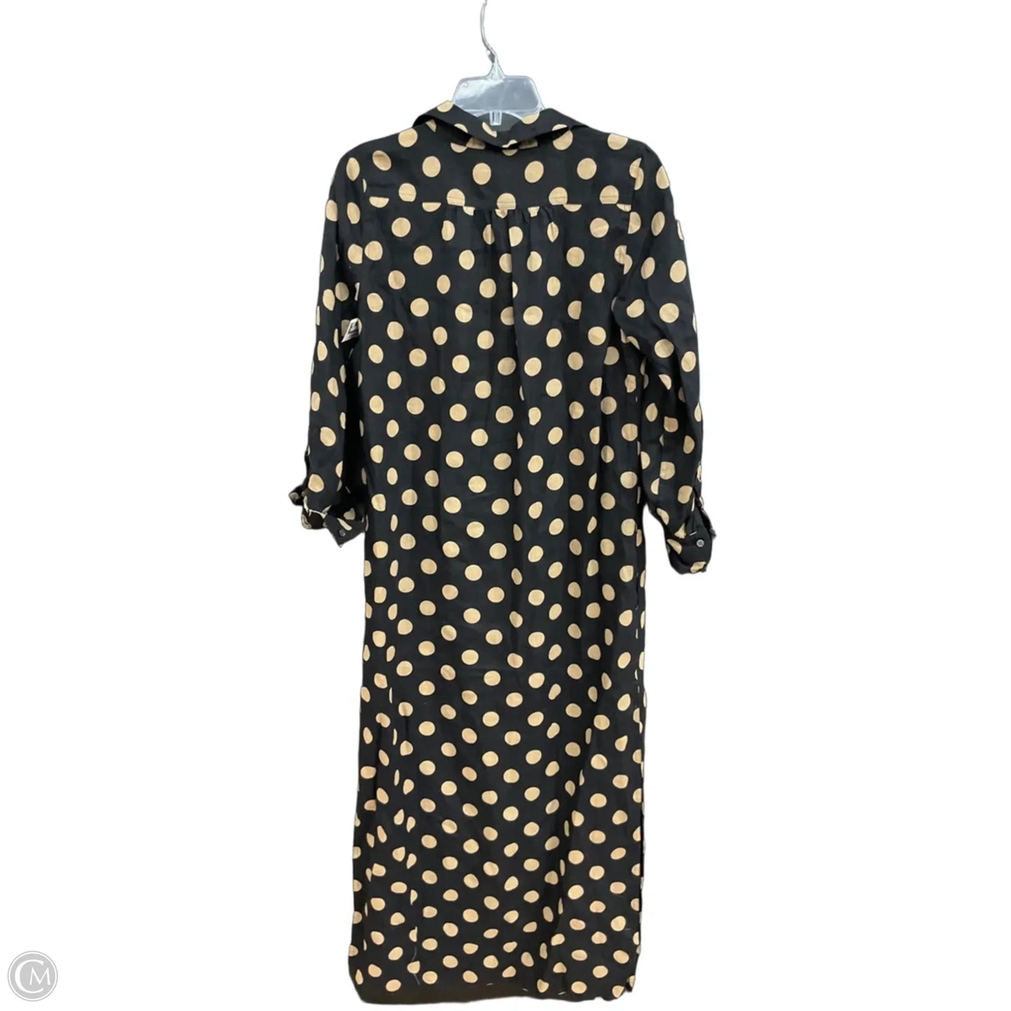 Dress Casual Midi By J. Crew In Black, Size: Xxs