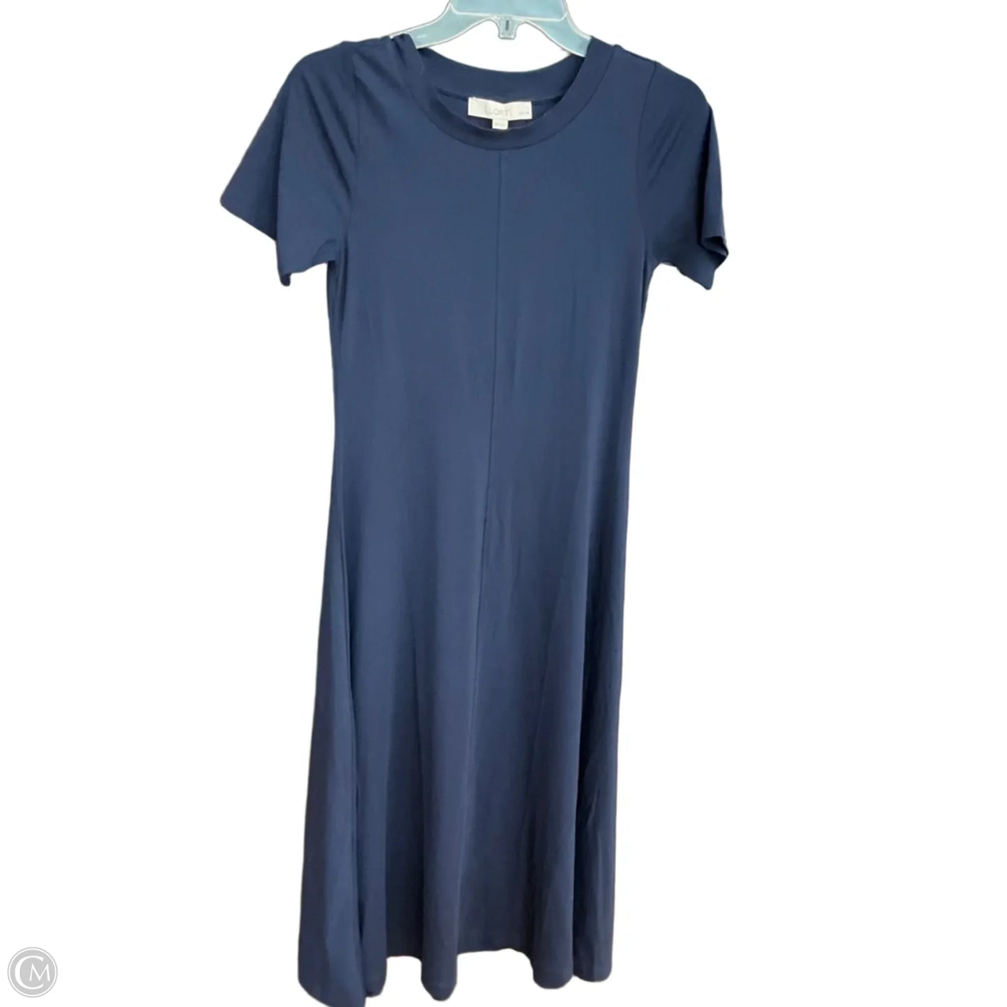 Dress Casual Maxi By Loft In Navy, Size: Xsp
